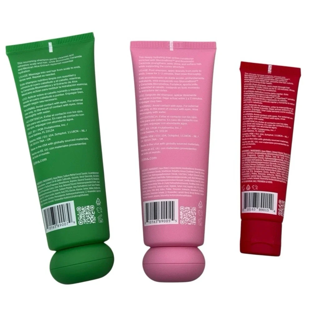 Isima Shakira Superisima Hair Care Discovery Kit Travel Size Hydrating Pouch